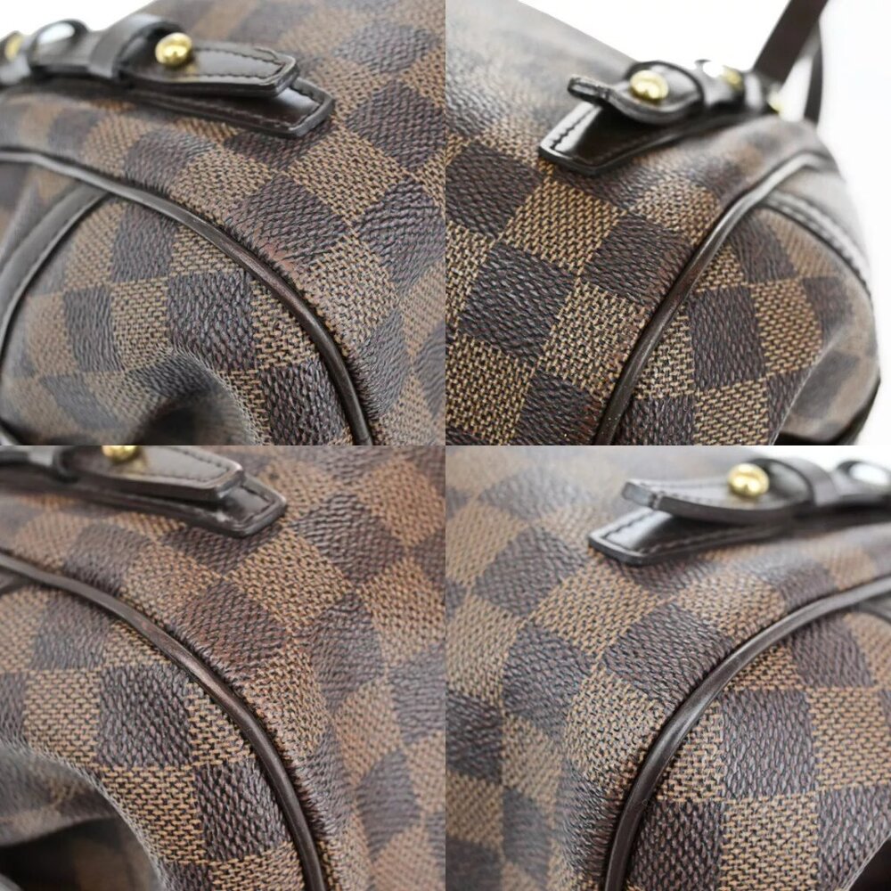 LOUIS VUITTON Rivington PM Shoulder Bag Damier Ebene Leather - Picture 8 of 16